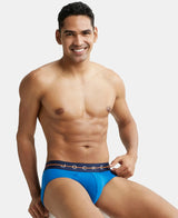 JOCKEY Super Combed Cotton Solid Brief with Ultrasoft Waistband #NY15- Classic Blue