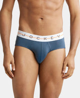 JOCKEY Super Combed Cotton Solid Brief with Ultrasoft Waistband #NY15- Mid Night Navy