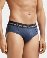 JOCKEY Super Combed Cotton Solid Brief with Ultrasoft Waistband #US14- Graphite