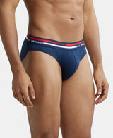 JOCKEY Solid Brief with Ultrasoft Waistband #US49- Navy