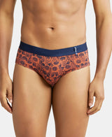 JOCKEY Printed Brief with Ultrasoft Waistband #US52- Autumn Glaze