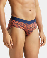 JOCKEY Printed Brief with Ultrasoft Waistband #US52- Autumn Glaze