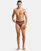 JOCKEY Printed Brief with Ultrasoft Waistband #US52- Autumn Glaze