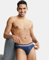 JOCKEY Super Combed Cotton Solid Brief with Ultrasoft Waistband #US59- Navy