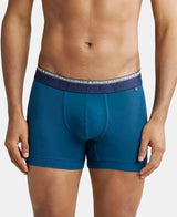 JOCKEY Super Combed Cotton Solid Trunk with Ultrasoft Waistband #US60- Seaport Teal