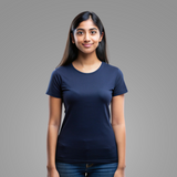 Urvee Premium Quality Women's T-shirt - NAVY BLUE