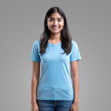 Urvee Premium Quality Women's T-shirt - OCEAN BLUE