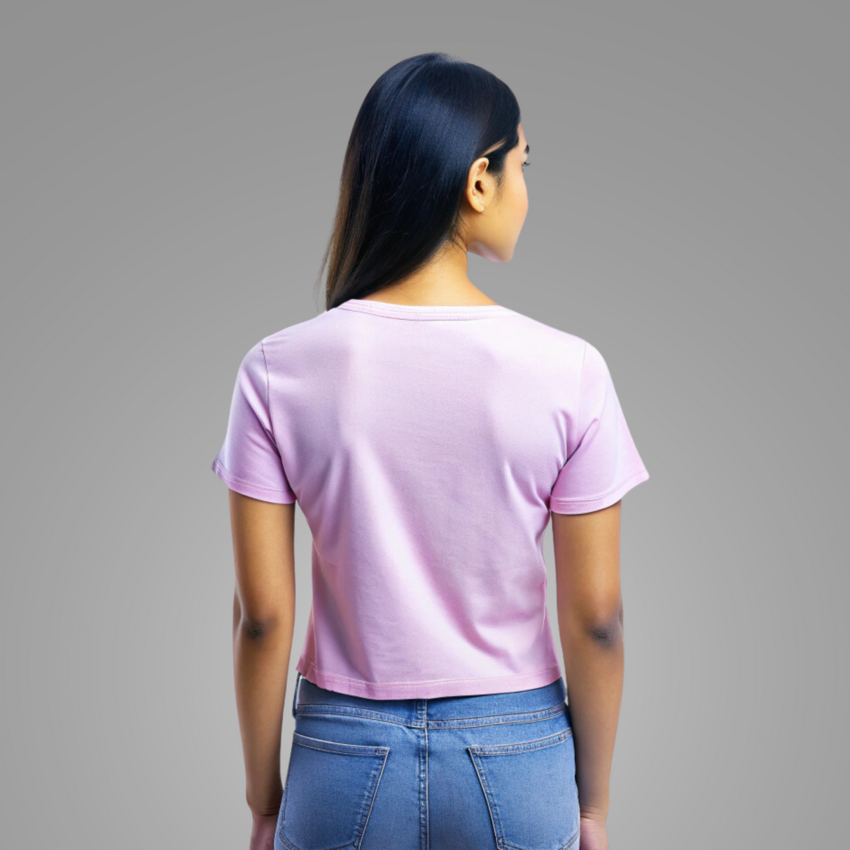 URVEE- Women's Premium Quality Crop Top - LILAC