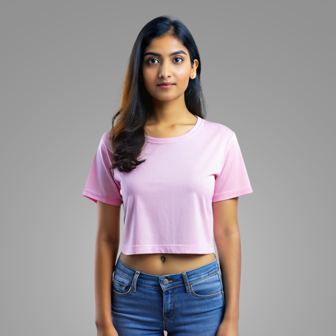 URVEE- Women's Premium Quality Crop Top - LILAC