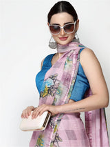 KALINI - Floral Printed Georgette Saree